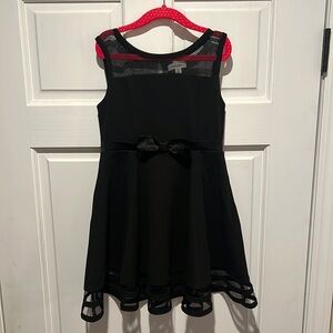Girls Calvin Klein formal black dress
